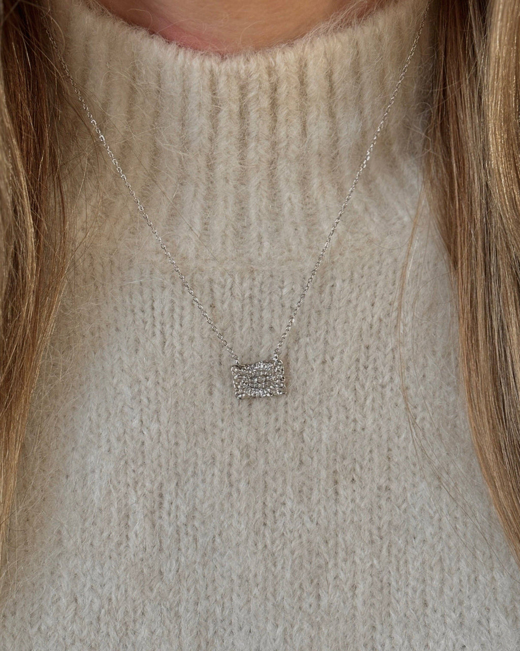 Nefertiti Necklace - Silver