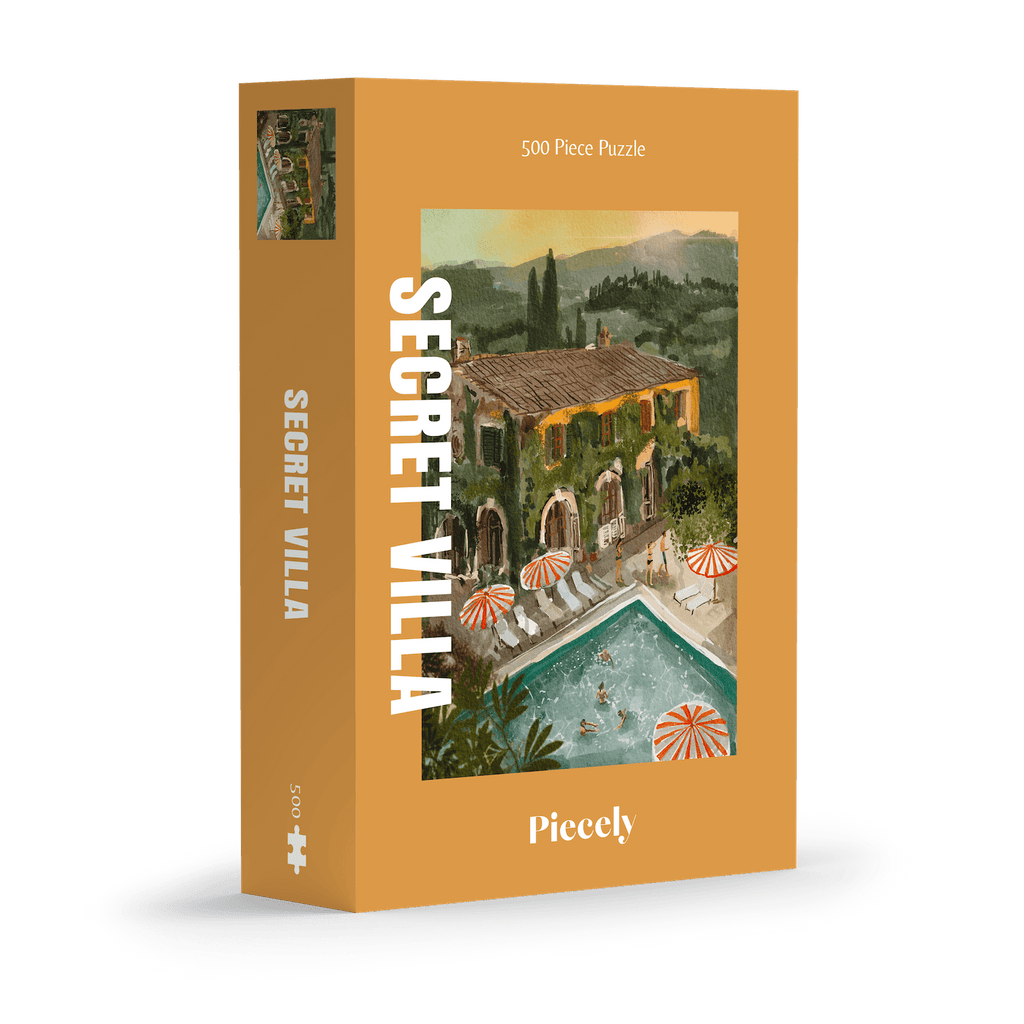 Piecely Puzzles - Secret Villa, 500 pieces