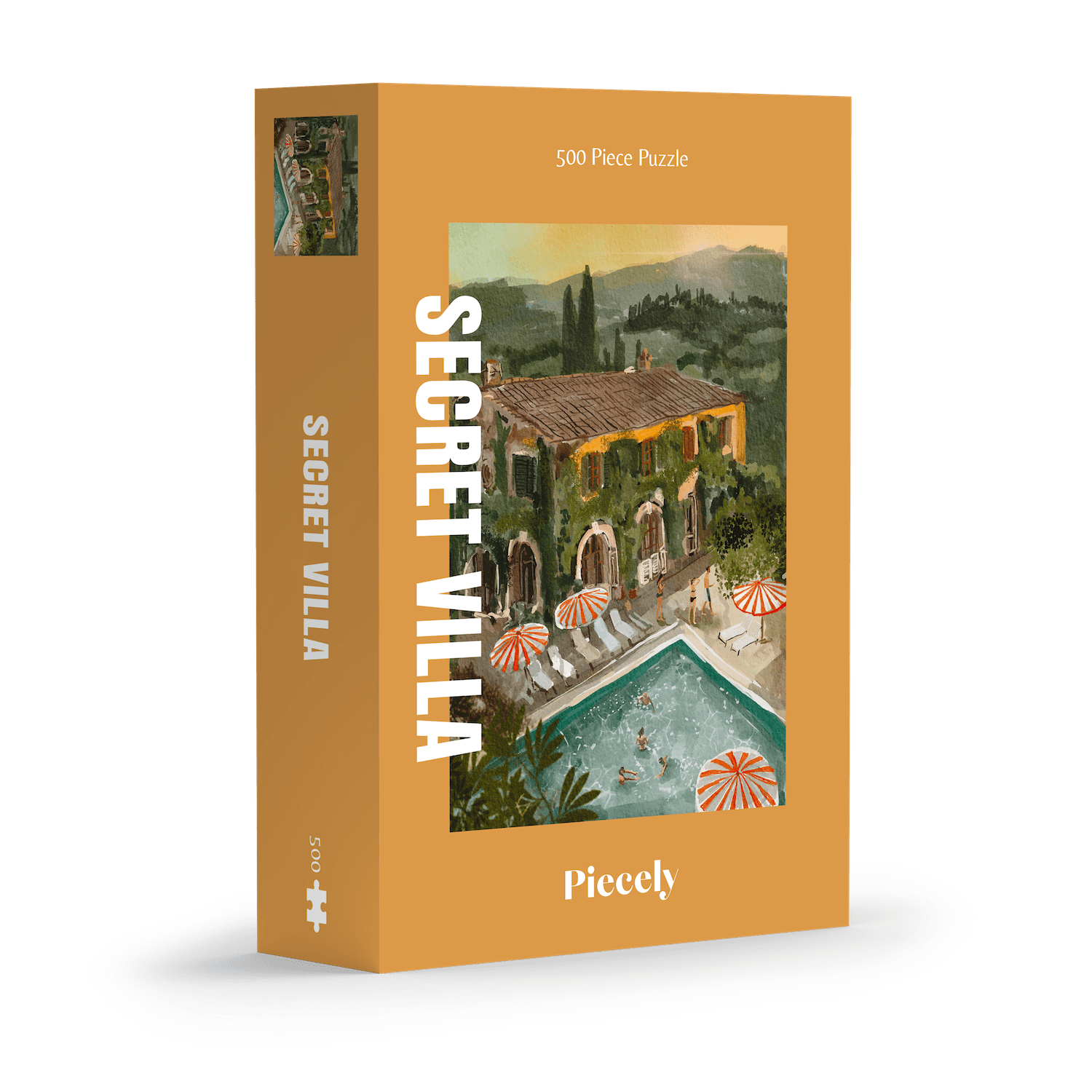 Piecely Puzzles - Secret Villa, 500 pieces