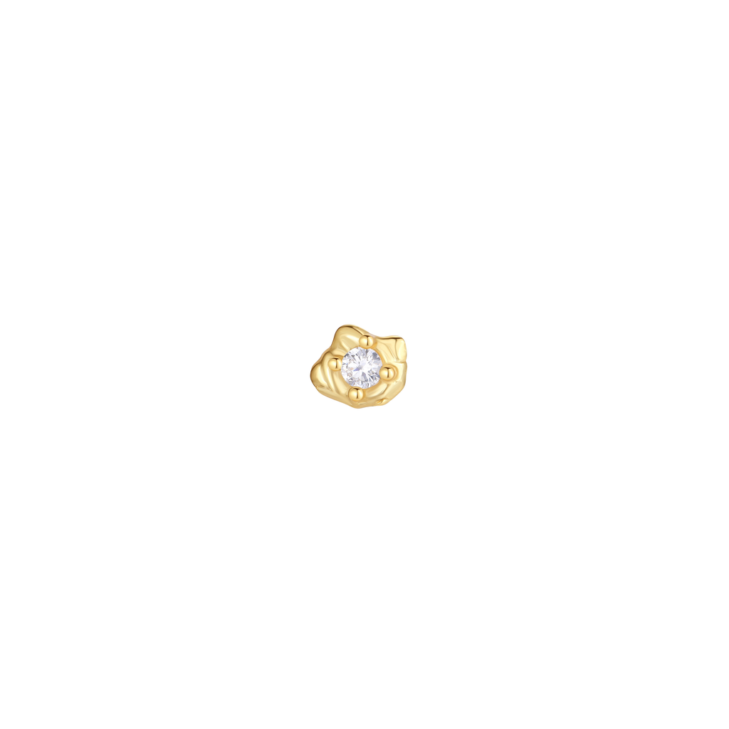 Adena Petite Studs - Gold Plated: 1 pair