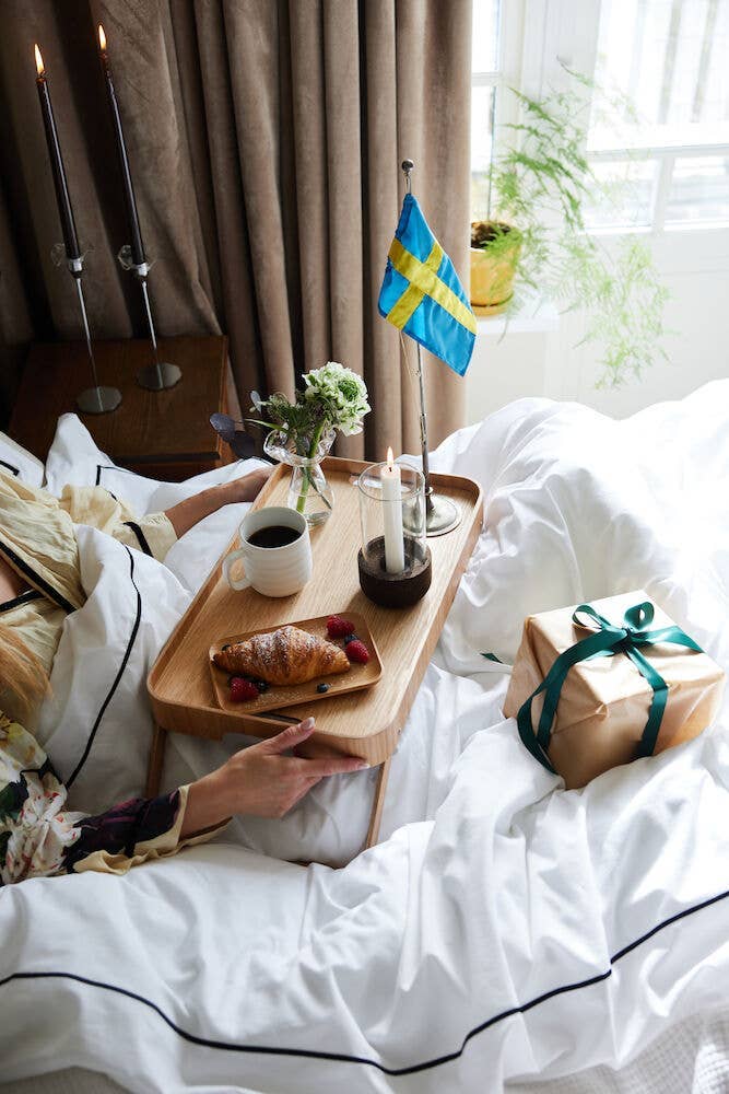 Sagaform Carl paplanhuzat szett