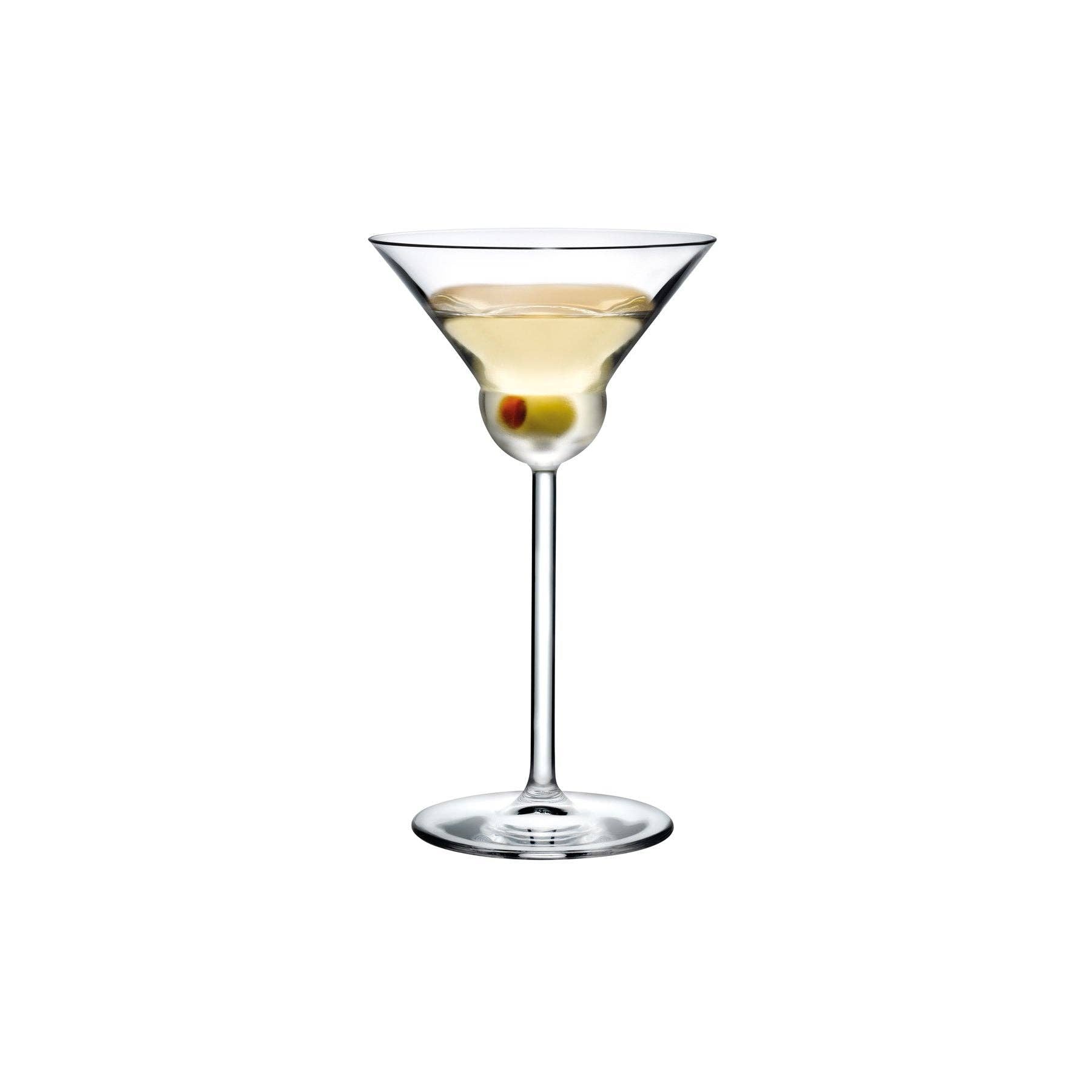 NUDE - Vintage – 2 darabos lekerekített martinis pohárszett