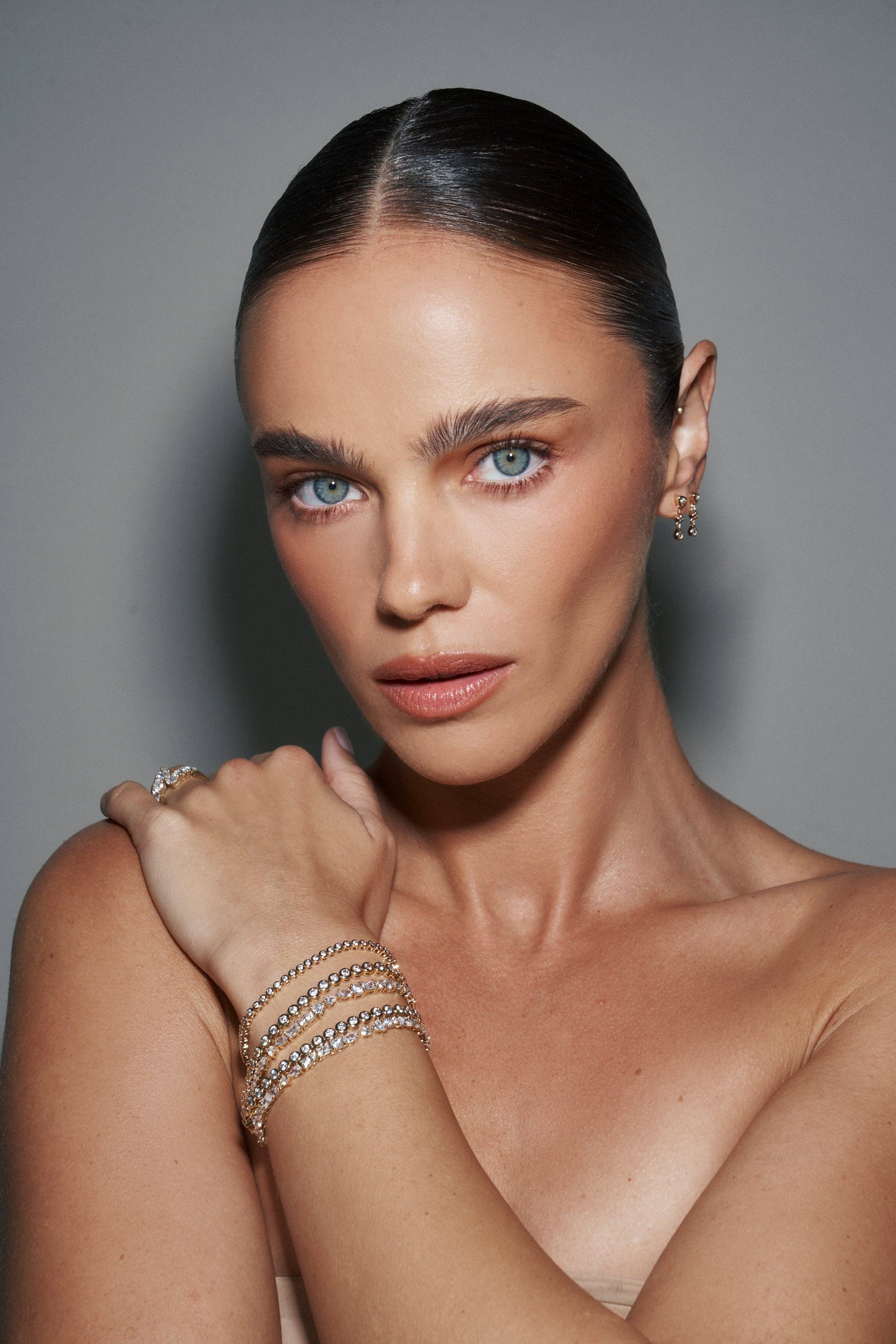 Lili Claspe - Mavis tenisz karkötő - Arany