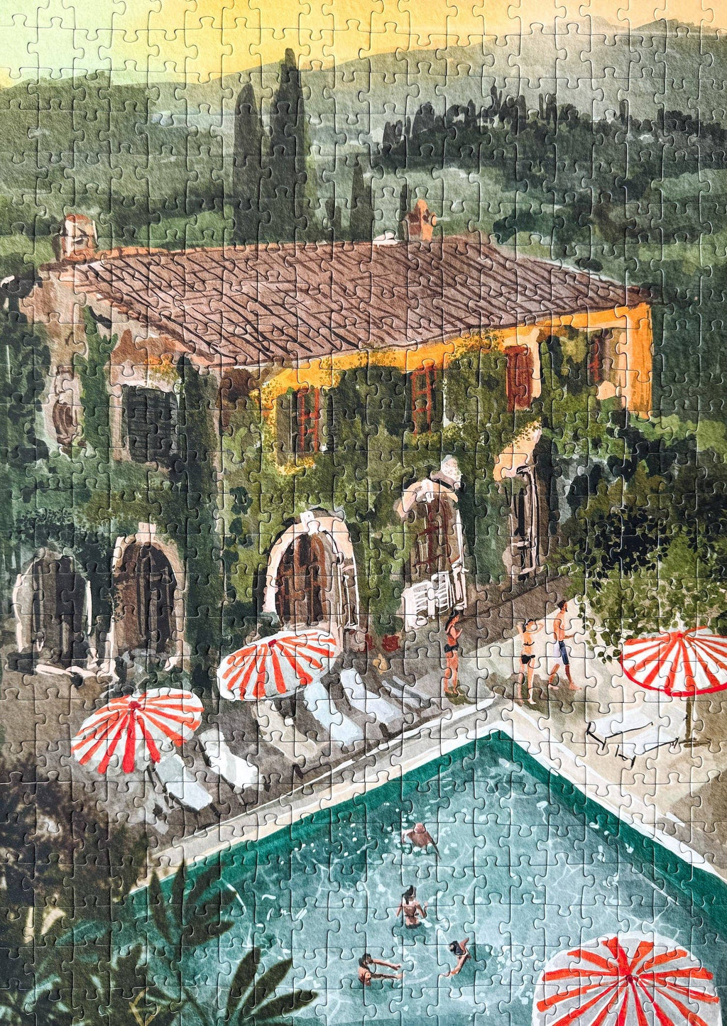Piecely Puzzles - Secret Villa, 500 pieces