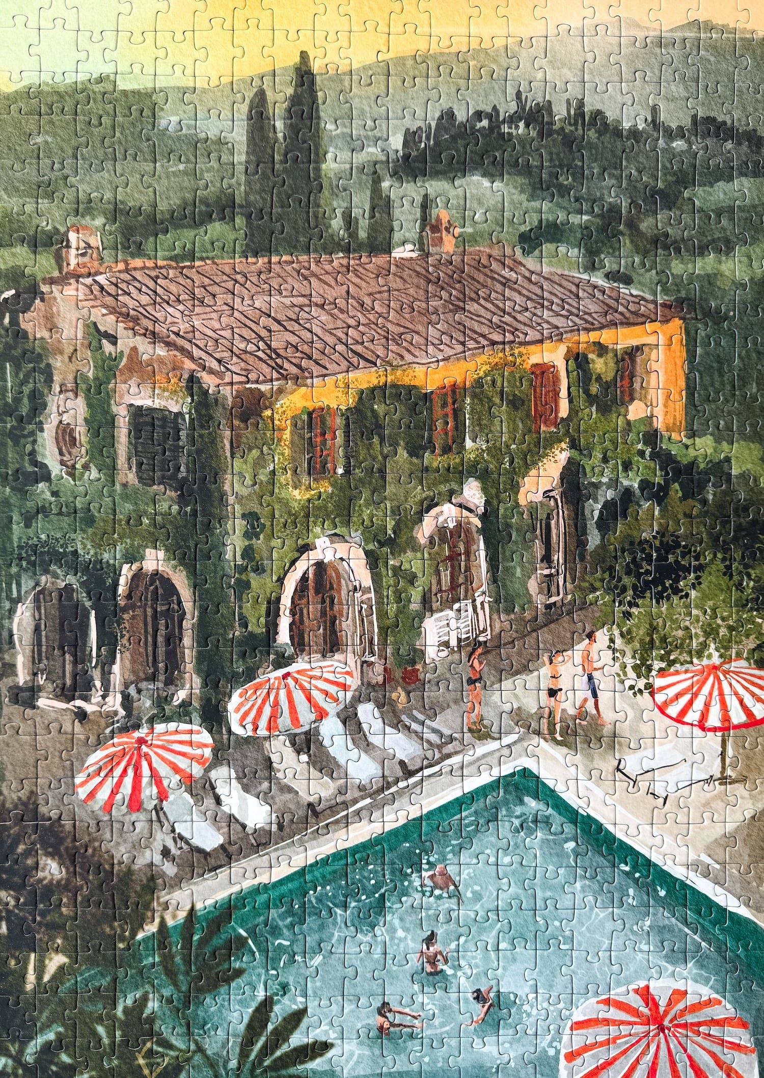Piecely Puzzles - Secret Villa, 500 pieces