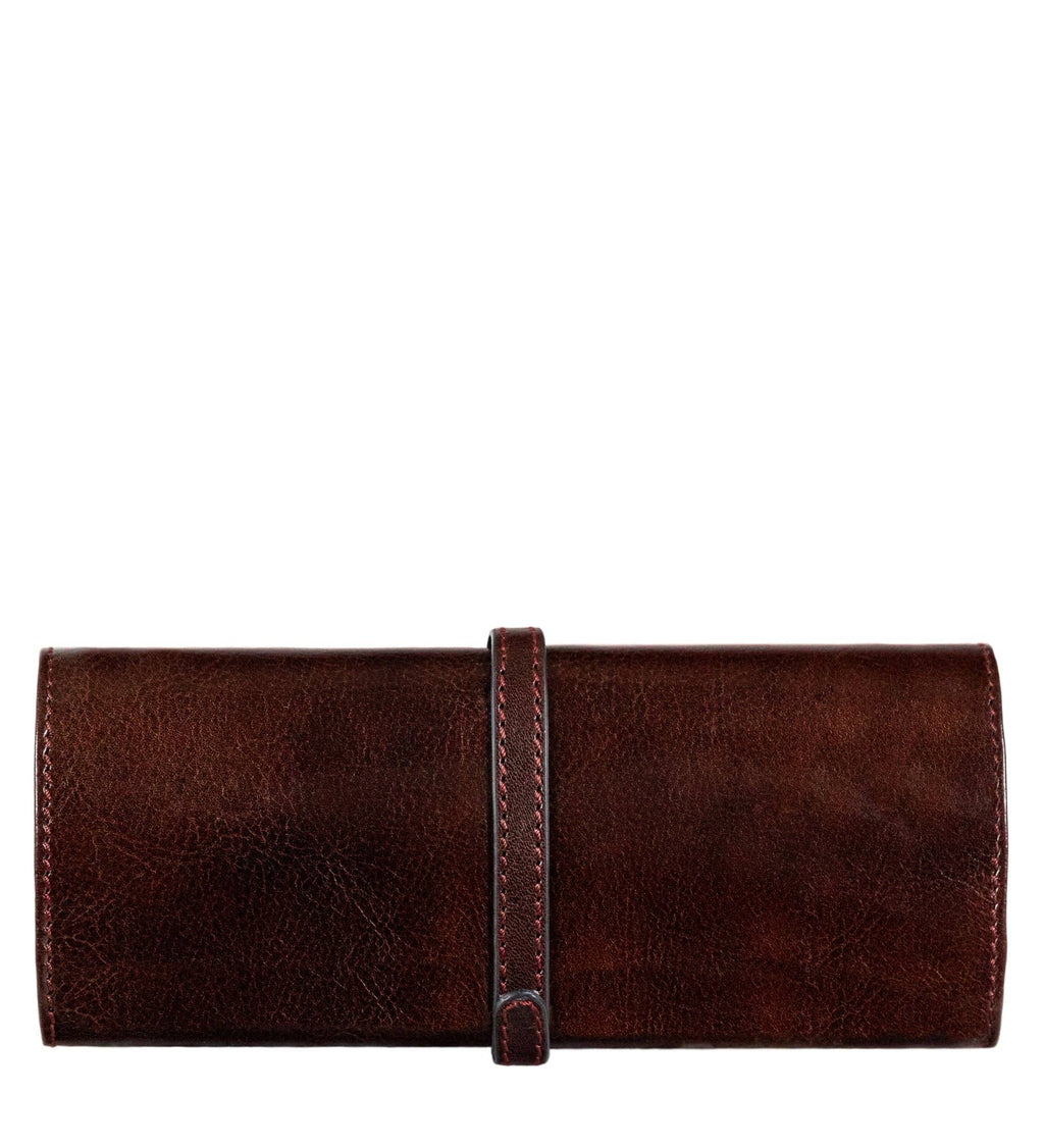 Time Resistance - Női bőr ékszerutazó tok – Madame Bovary: Barna