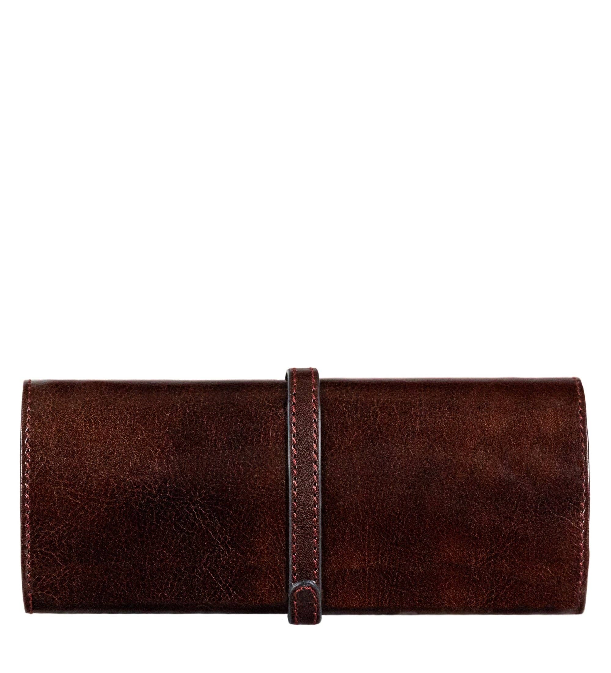 Time Resistance - Női bőr ékszerutazó tok – Madame Bovary: Barna