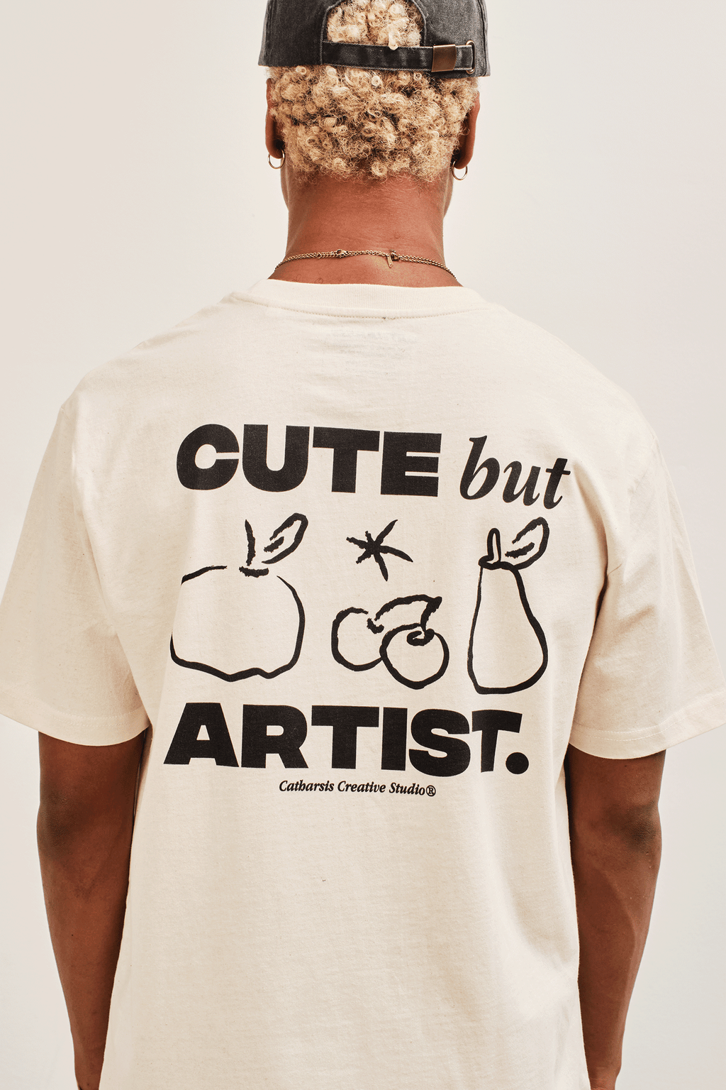 Catharsis - CUTE BUT ARTIST: Natural Raw - Unisex Loose Fit