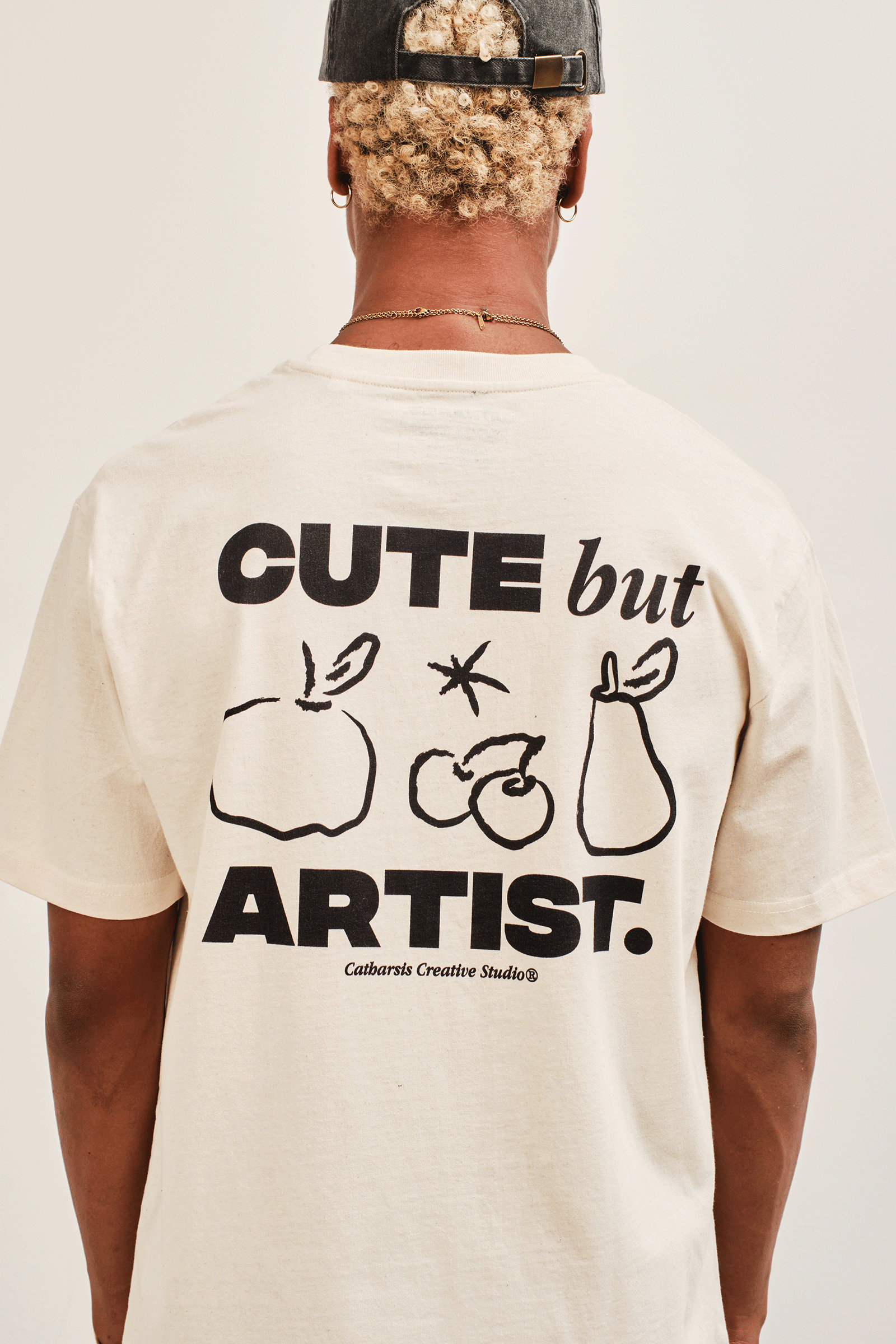 Catharsis - CUTE BUT ARTIST: Natural Raw - Unisex Loose Fit