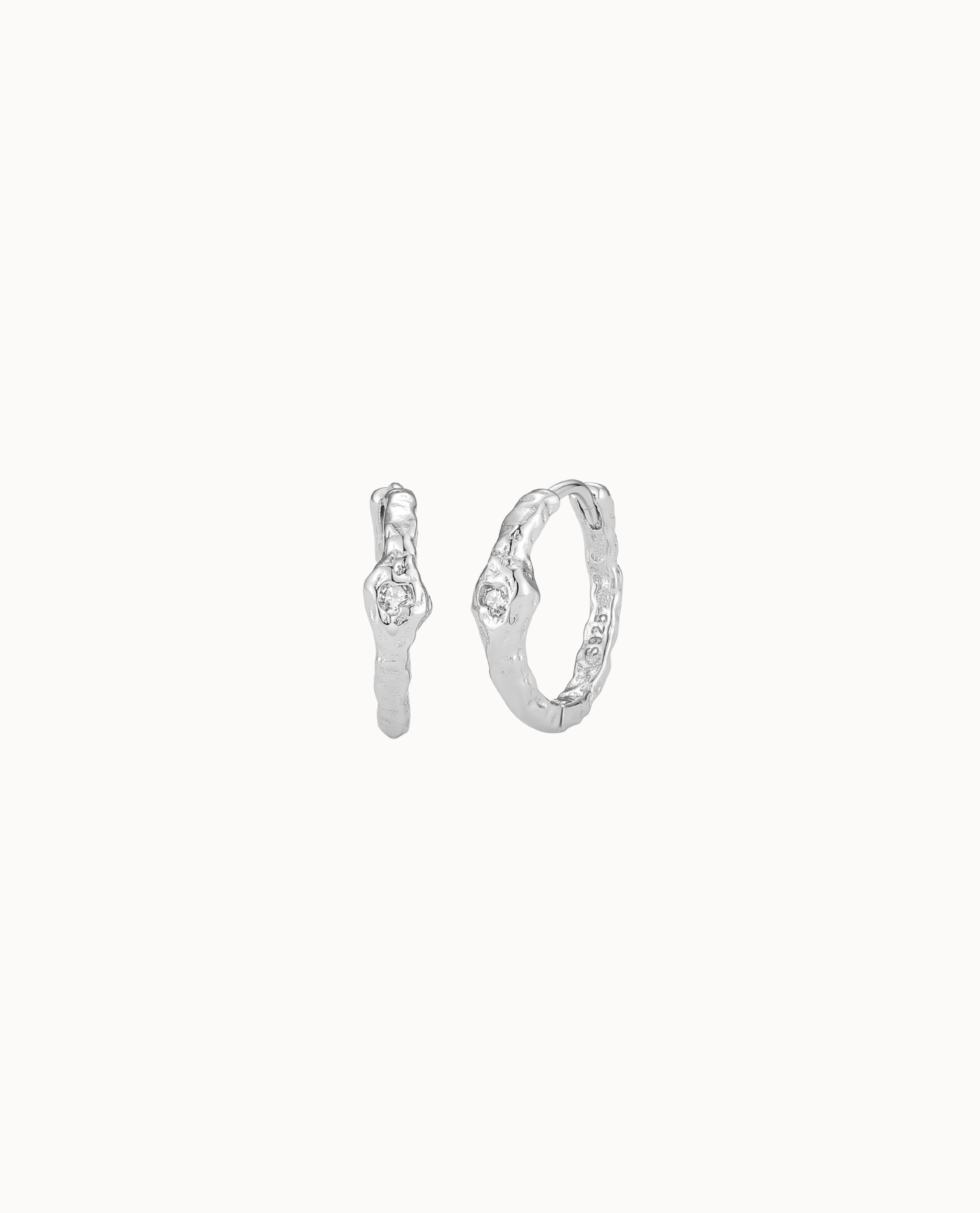Nepit Earrings - Silver