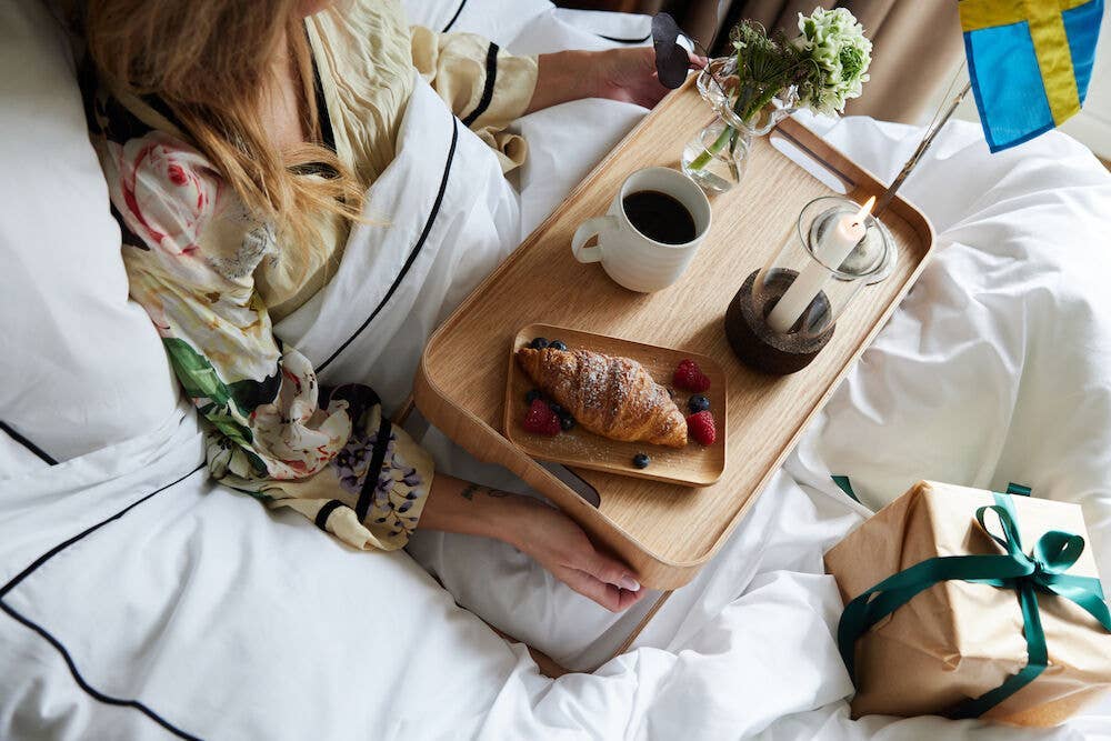 Sagaform Carl paplanhuzat szett