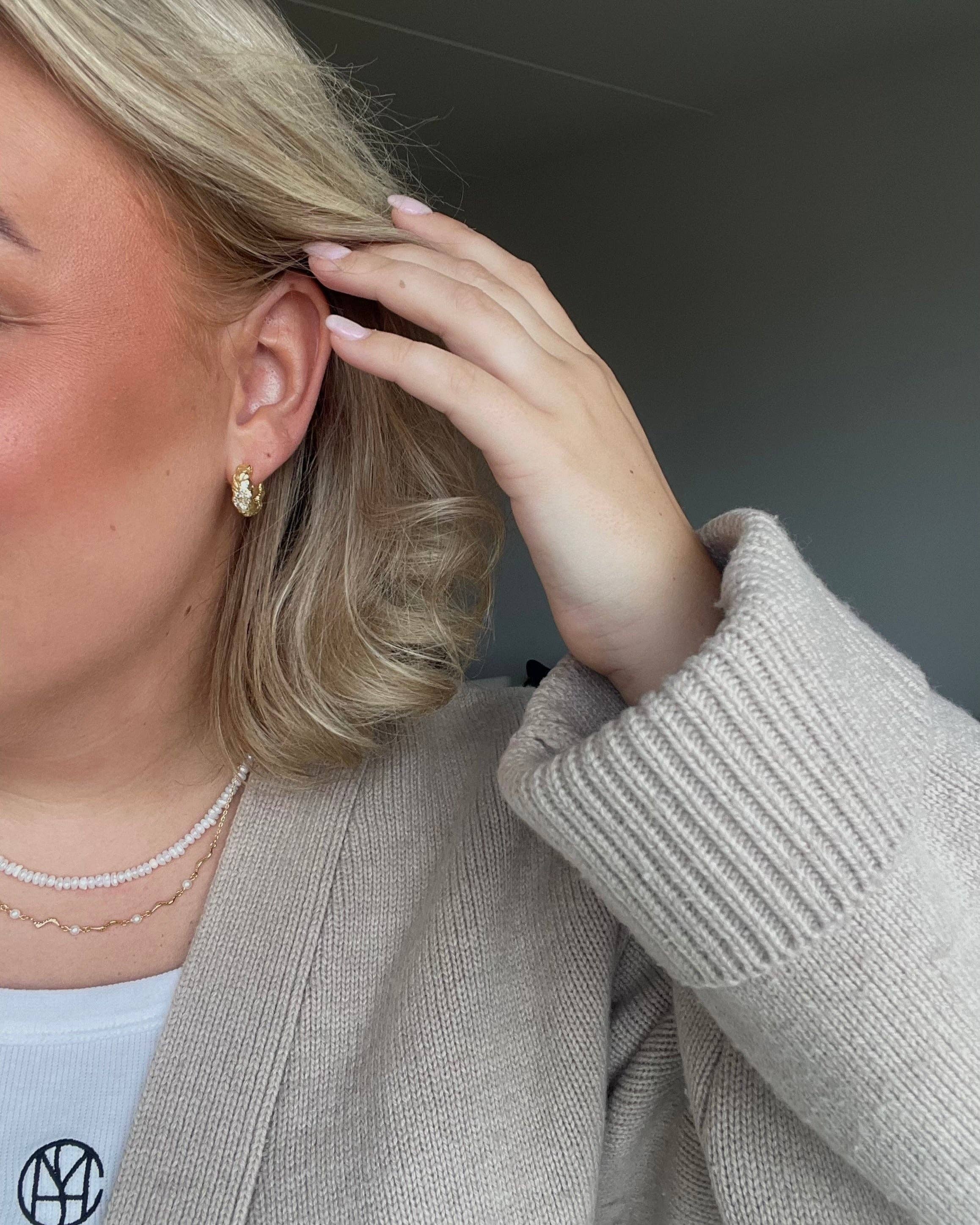 Tellus Earrings - Gold Plated