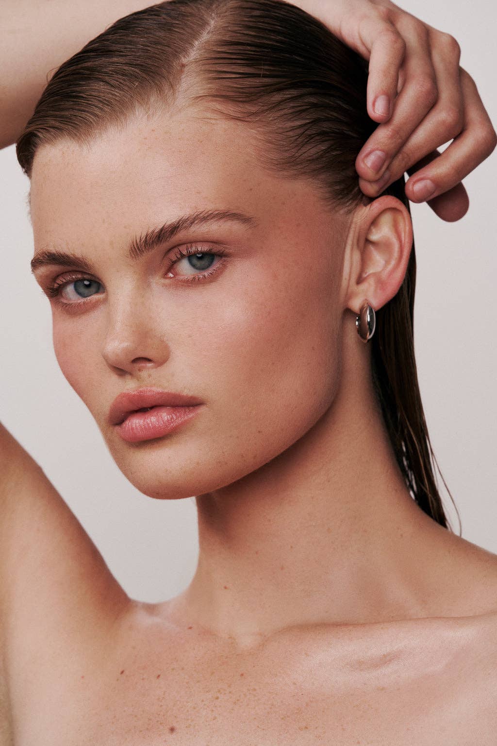 Lili Claspe - Holly Karika fülbevaló - Ezüst