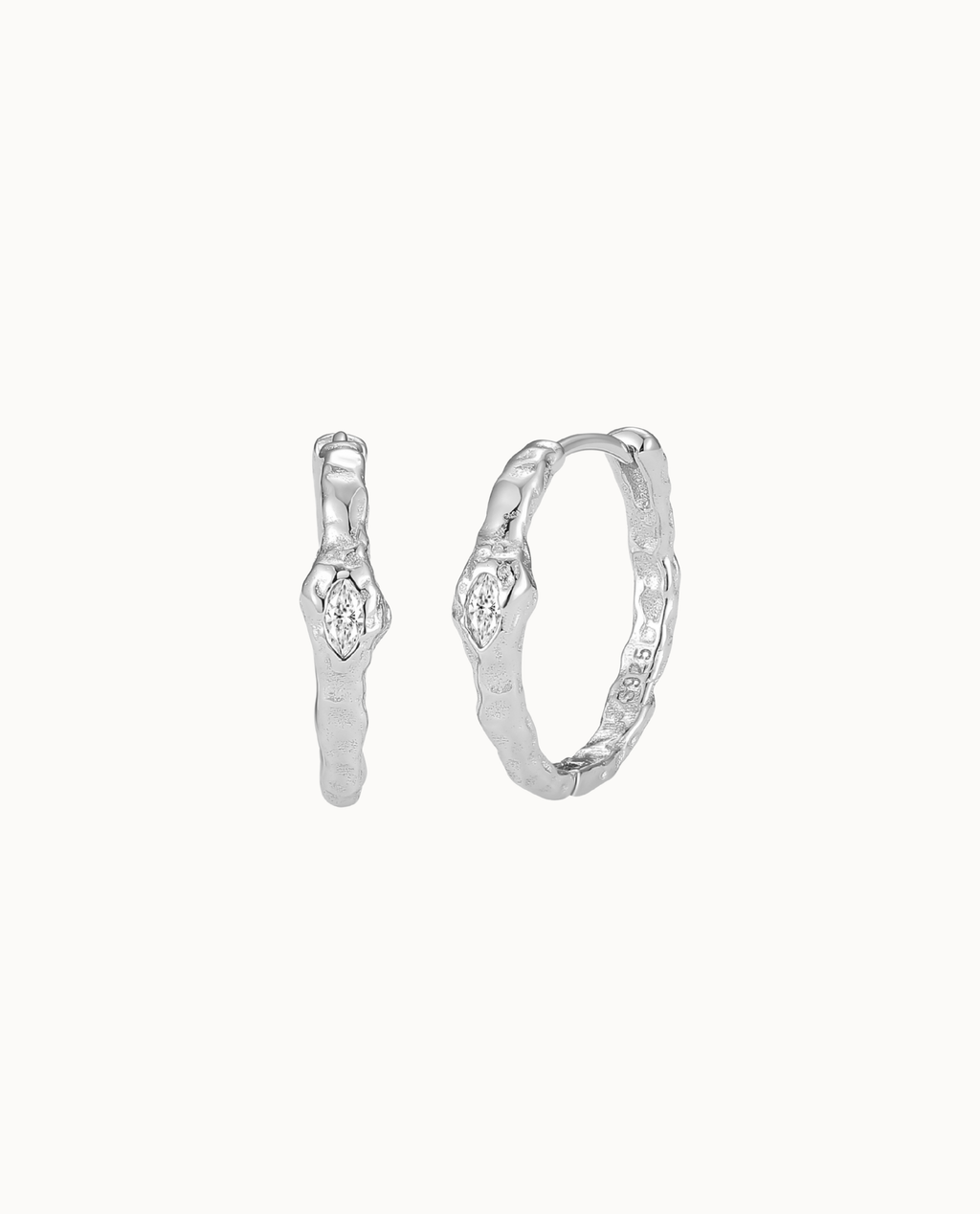 Montu Earrings - Silver
