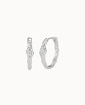 Montu Earrings - Silver