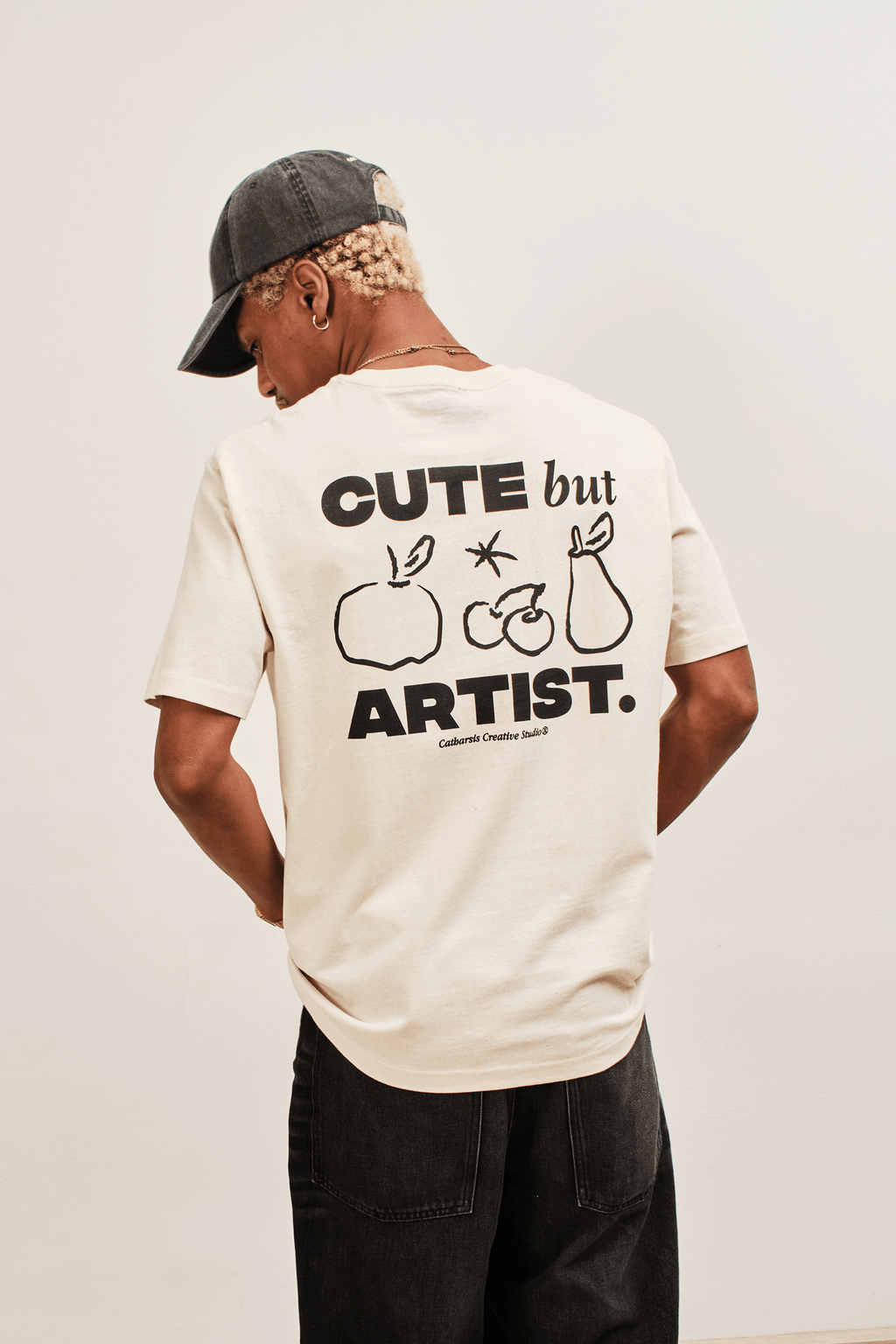 Catharsis - CUTE BUT ARTIST: Natural Raw - Unisex Loose Fit