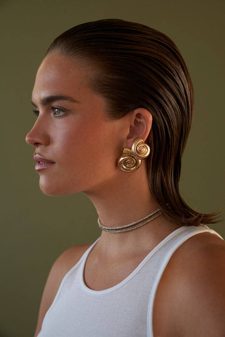 Lili Claspe - La Mer Fülbevaló - Ezüst