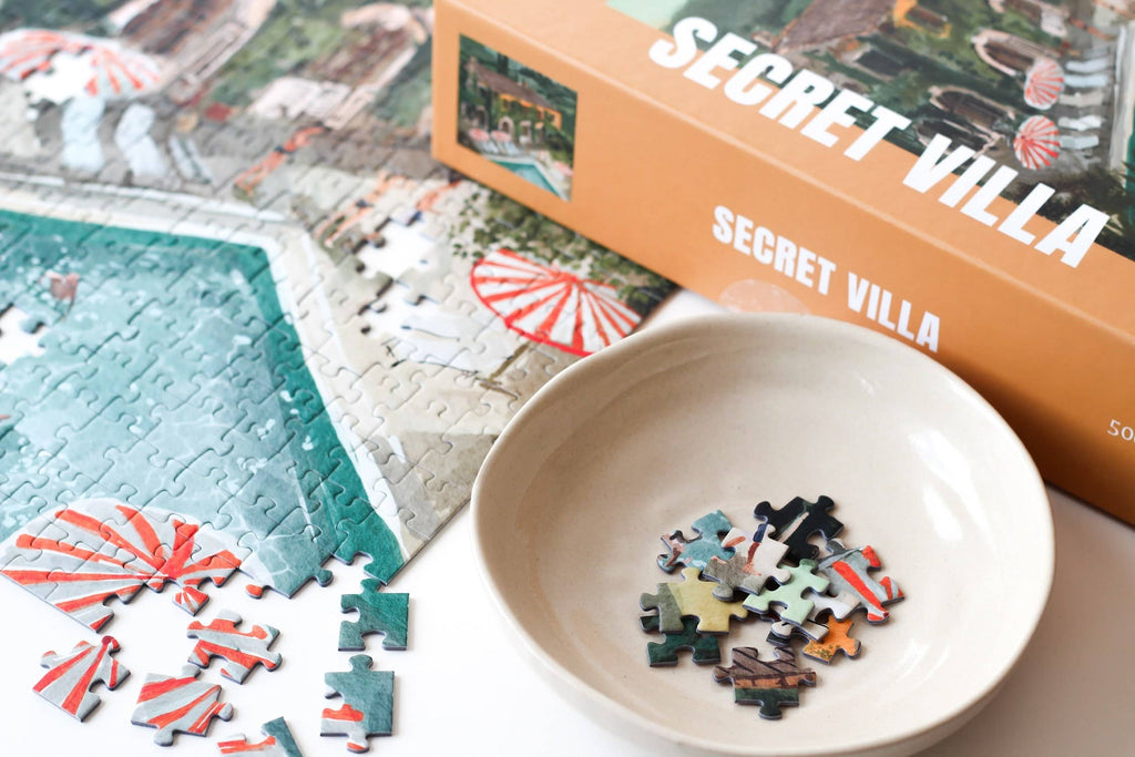 Piecely Puzzles - Secret Villa, 500 pieces