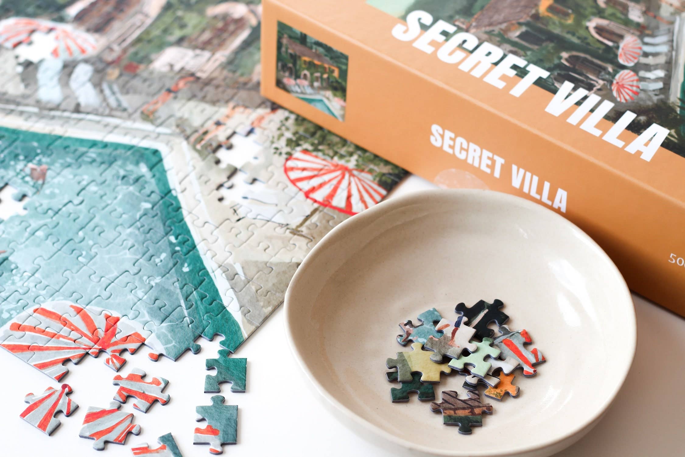 Piecely Puzzles - Secret Villa, 500 pieces