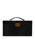 Time Resistance - Leather Jewelry Box for Women - Beloved: Black