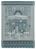 Maison Vivaraise - Bistro Blue jacquard konyharuha