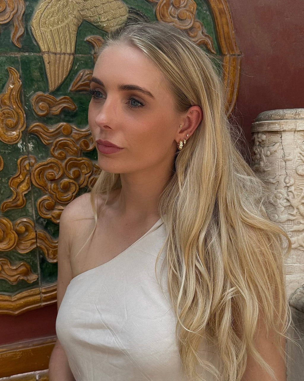 Tellus Earrings - Gold Plated