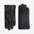 Glove Story - Unisex báránybőr kesztyű – 100% kasmír béléssel - Nero