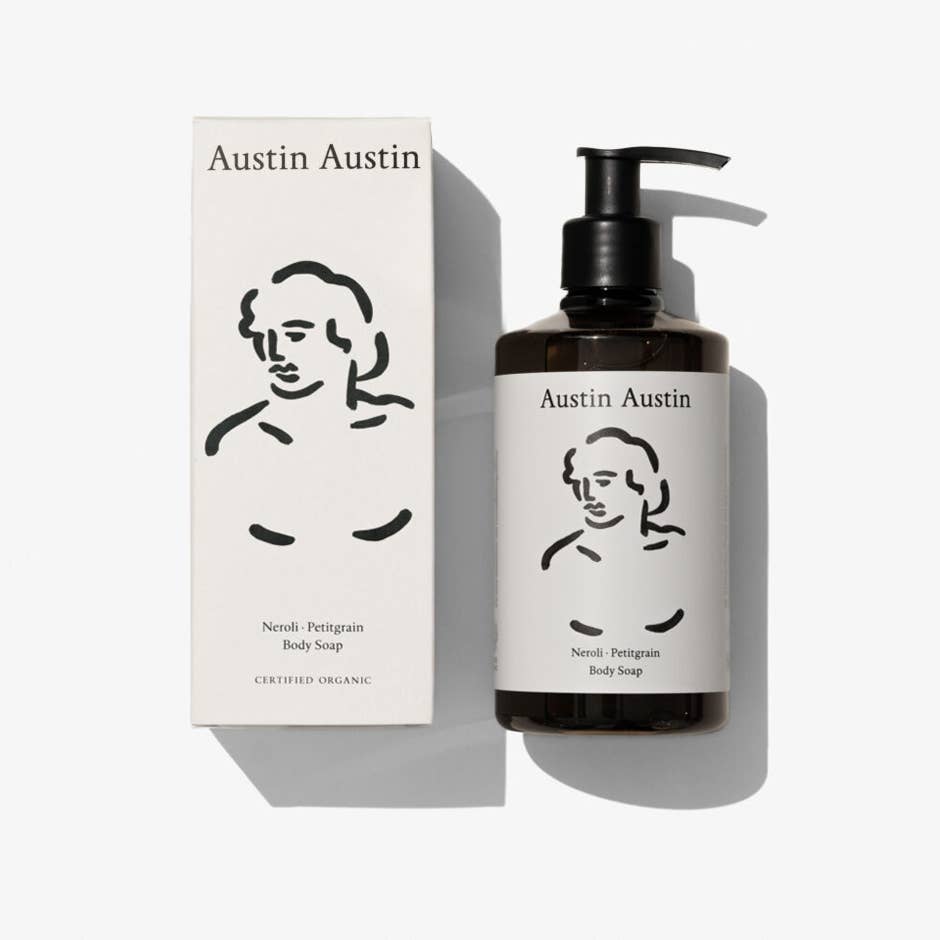 Austin Austin - 100 % ORGANIKUS - Neroli & Petitgrain Tusfürdő