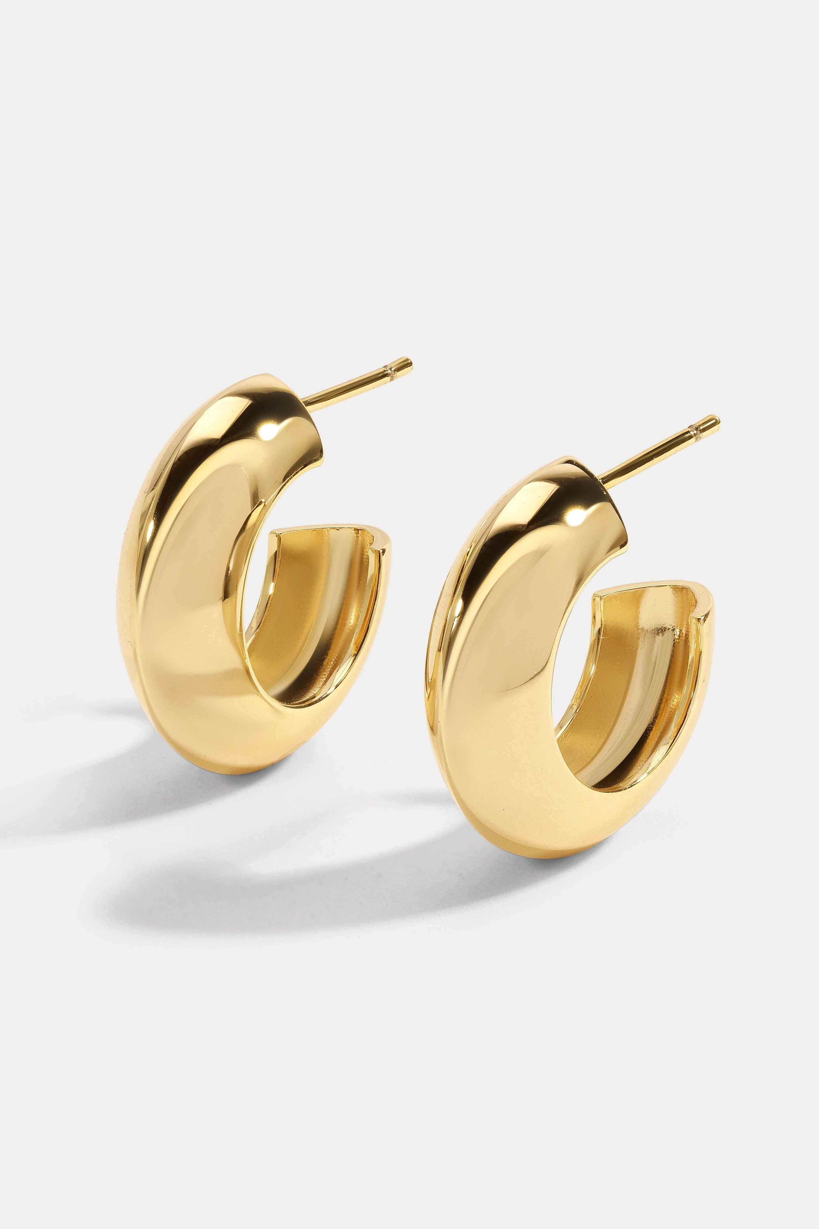 Lili Claspe - Holly - Karika fülbevaló - Arany