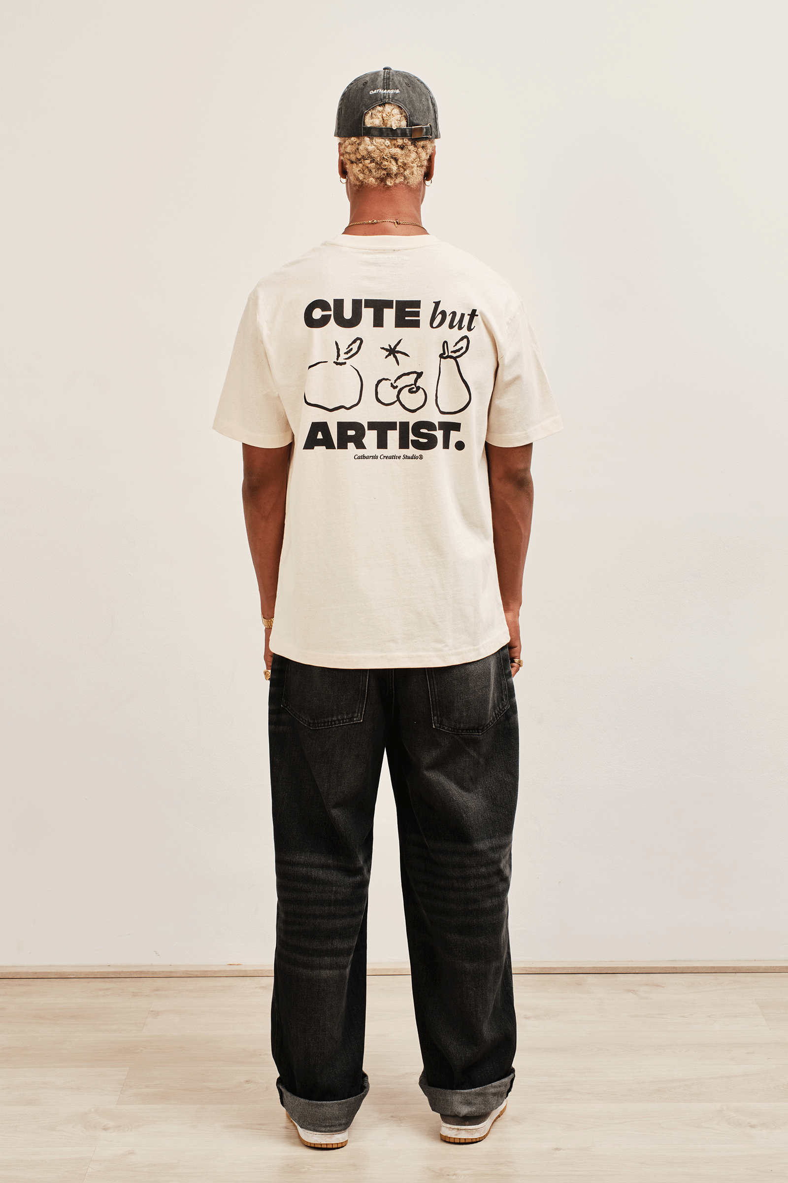 Catharsis - CUTE BUT ARTIST: Natural Raw - Unisex Loose Fit