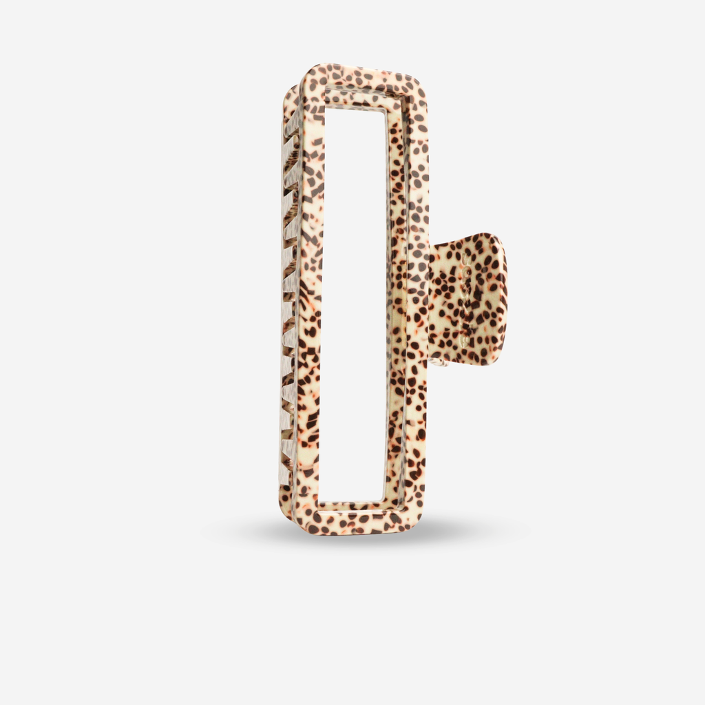 Hair Clip - Bond Toffee Dott
