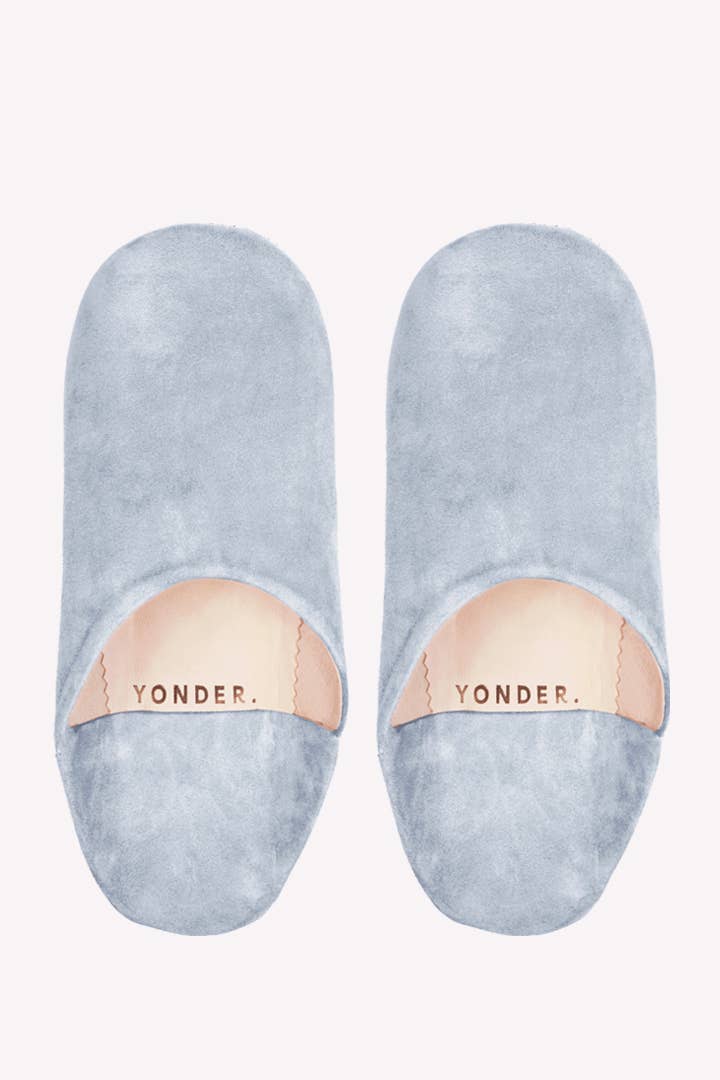 YONDER - Suede Babouche | Dove