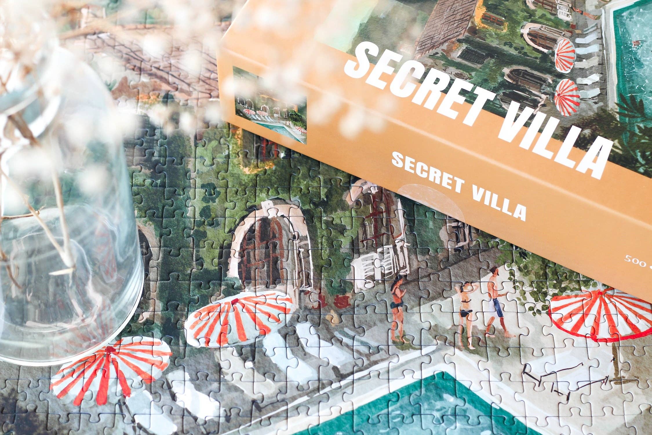 Piecely Puzzles - Secret Villa, 500 pieces