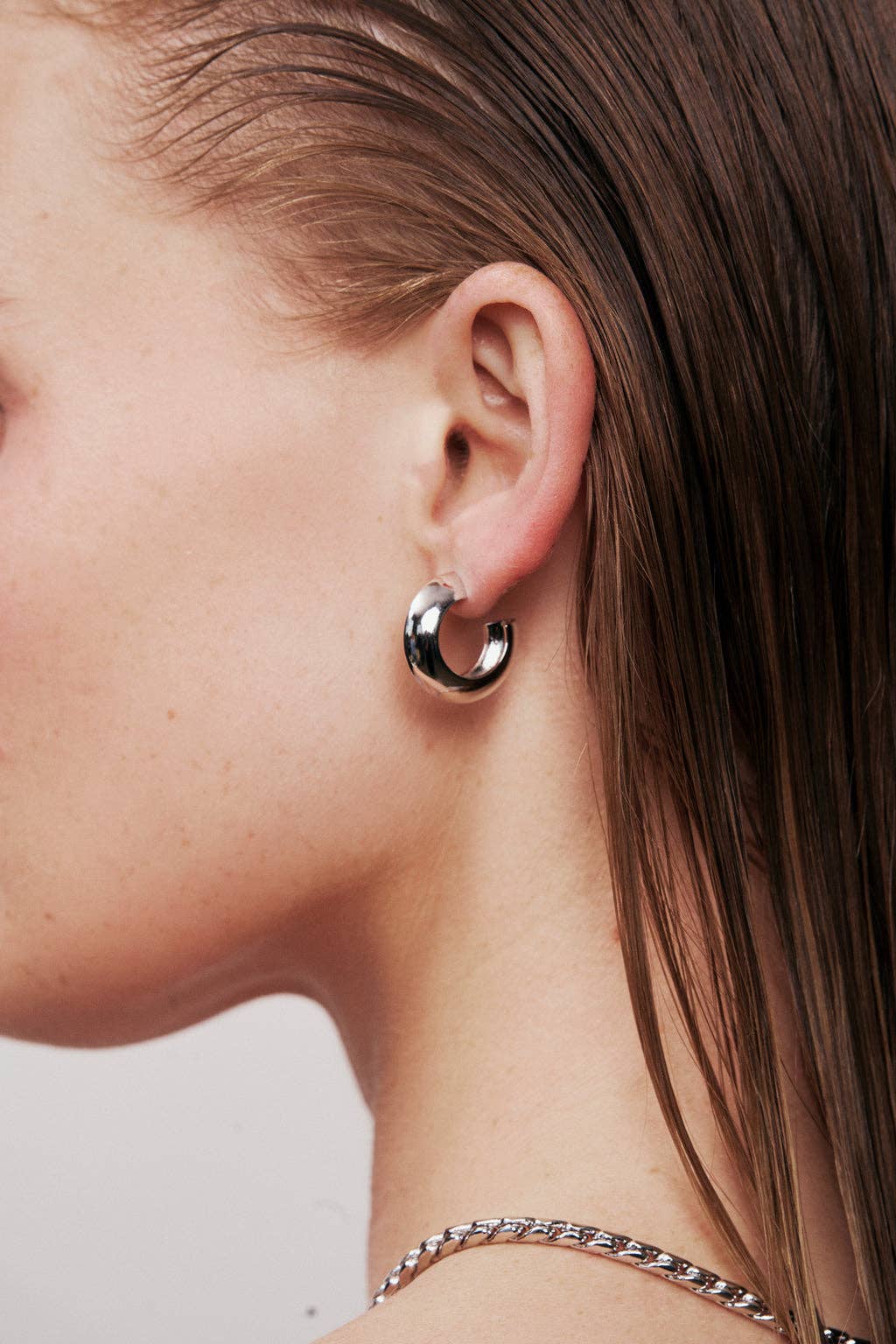 Lili Claspe - Holly Karika fülbevaló - Ezüst