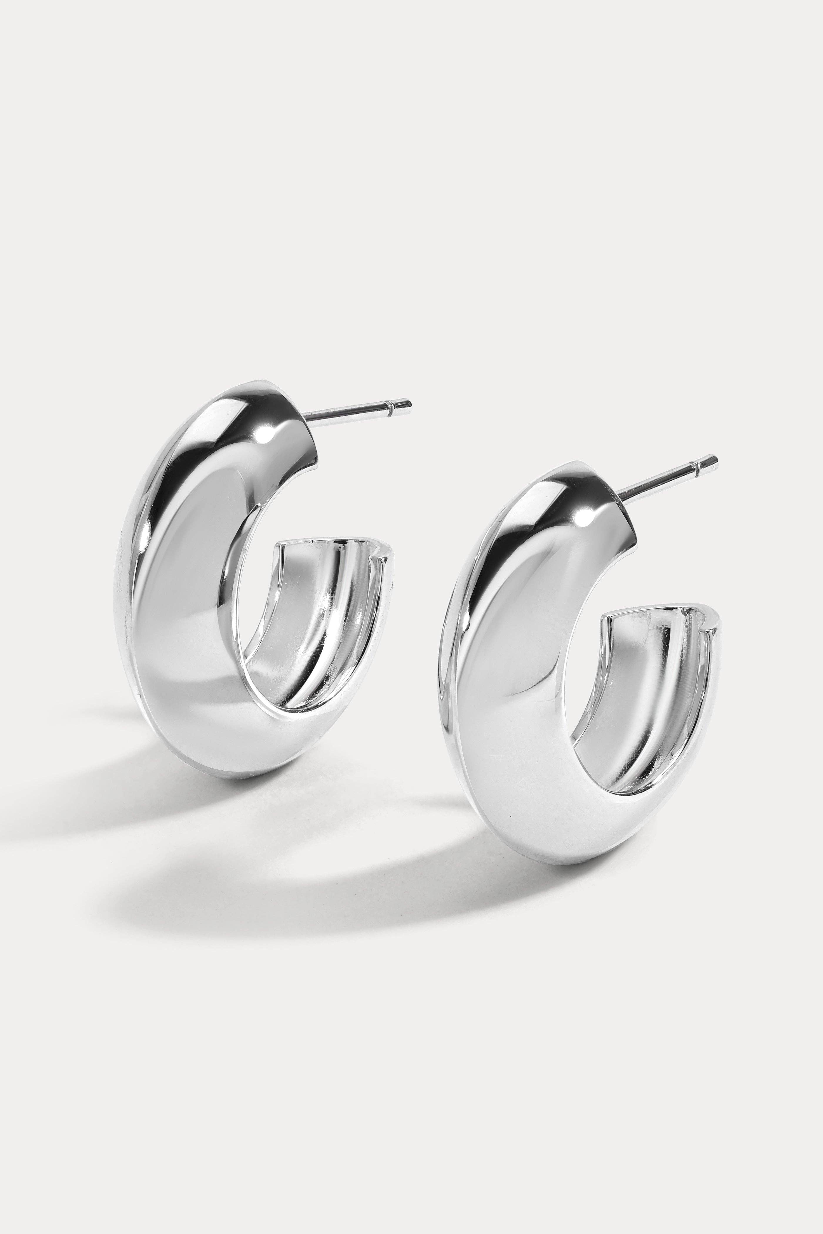 Lili Claspe - Holly Karika fülbevaló - Ezüst