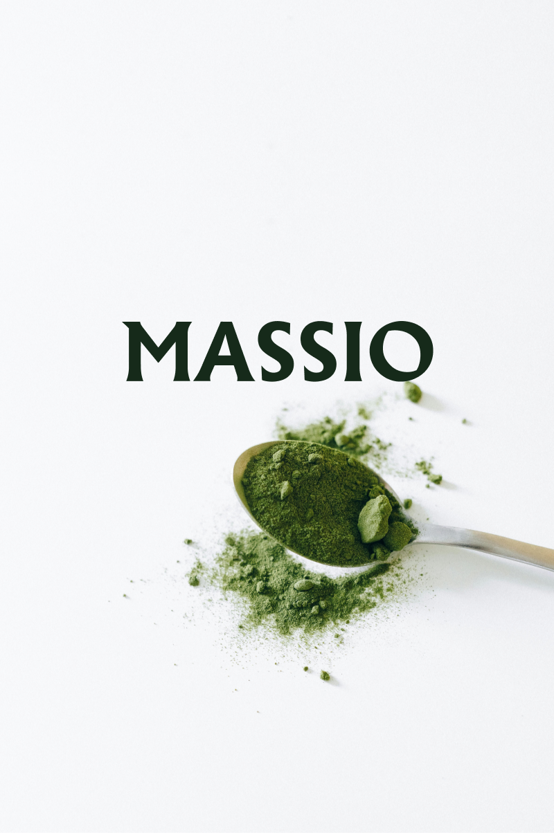 Massio Concept - Antioxidáns és méregtelenítő szilárd sampon - Matcha tea és jázmin