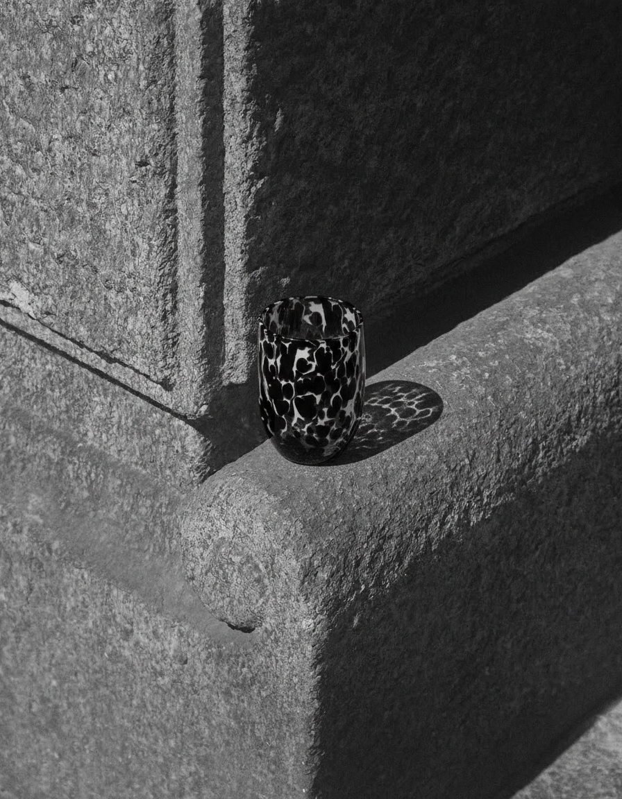 BYON Design Glass Messy 2Pcs/Set - Fekete