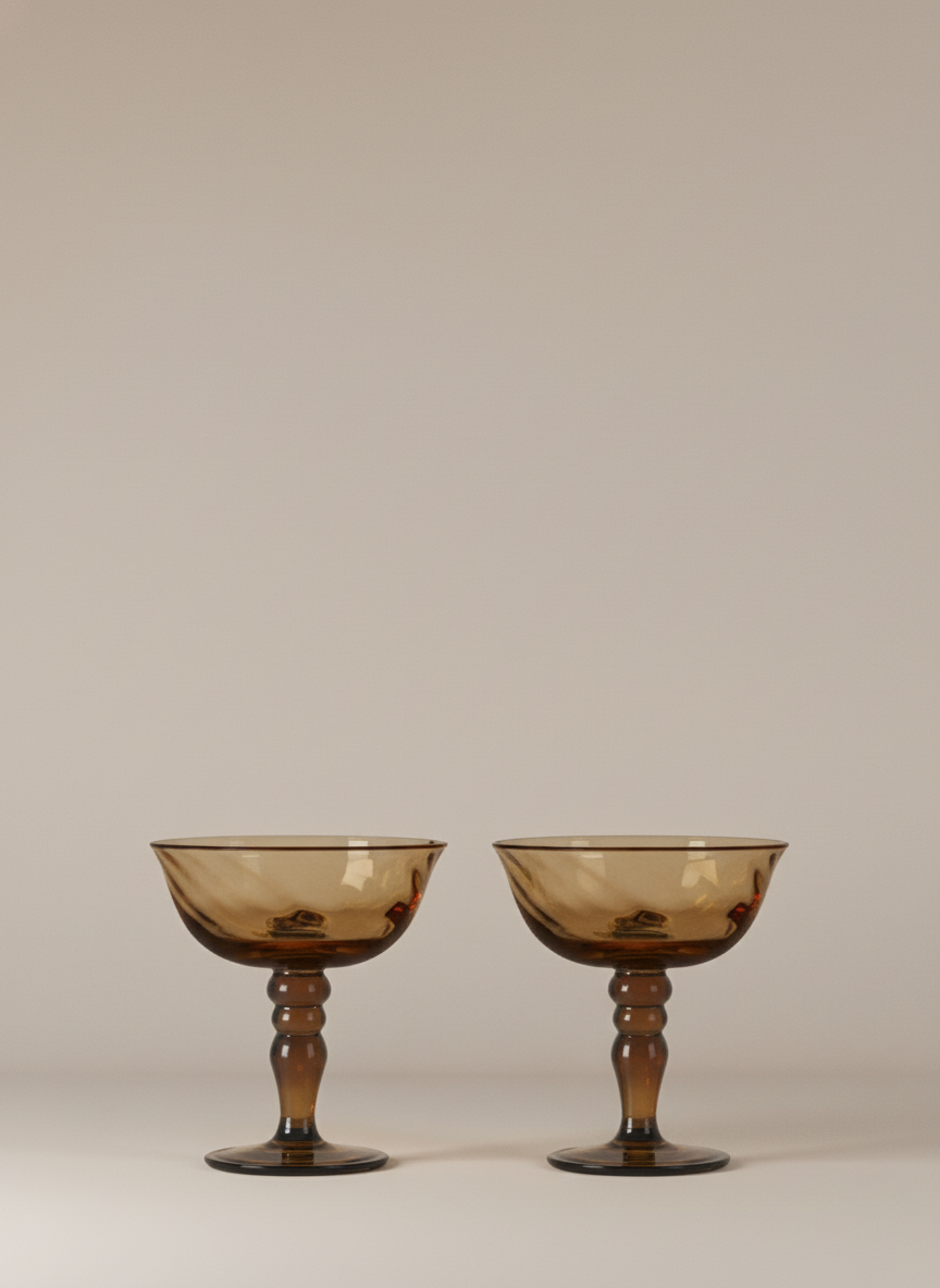 BYON Design Italian Coupe Opacity - 2 darabos szett - Brown