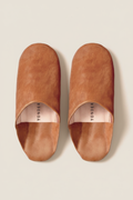 YONDER - Leather Babouche Toffee