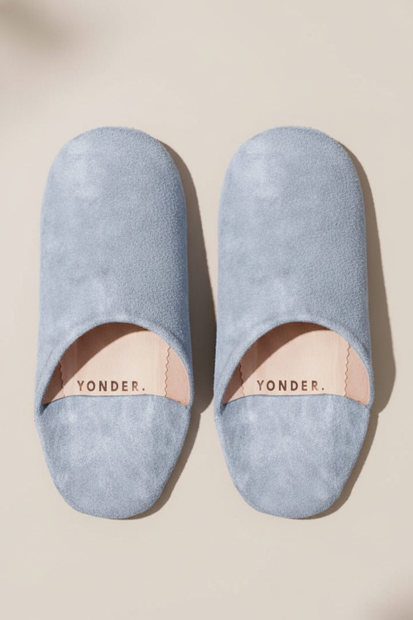 YONDER - Suede Babouche | Dove
